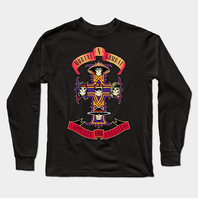 Fatality 1987 - Vintage Long Sleeve T-Shirt by demonigote